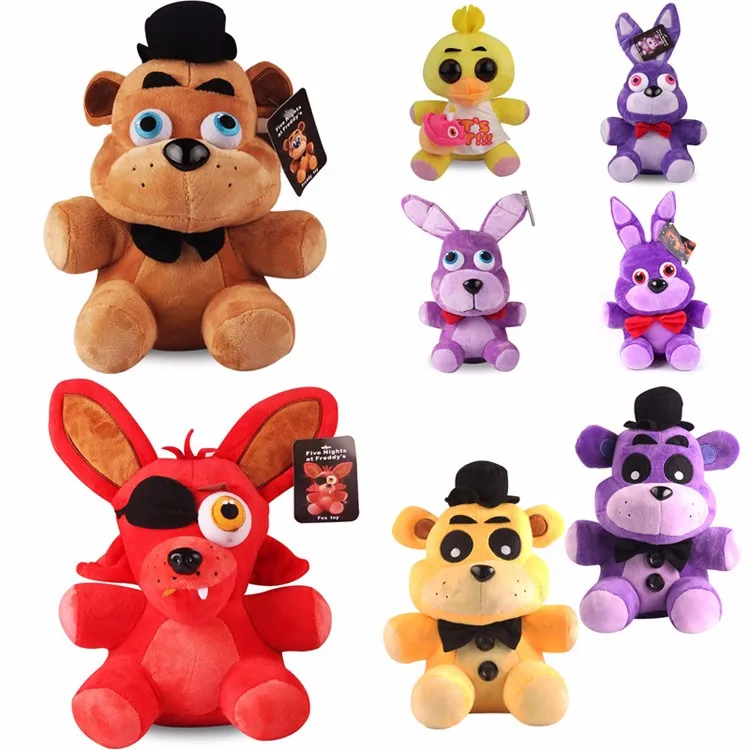Five Nights at Freddy's 30 CM 4 Peluche Fazbear Foxy Bonnie Chica pupazzi plush Spielzeug IL5617234