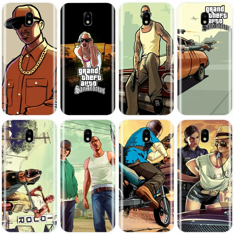 

Grand Theft Auto Hard Phone Case For Samsung Galaxy J5 J7 2016 J7PLUS J3 J5 J7 2017 J3 J4 J6 J7 J8 2018 J3PRO Cover