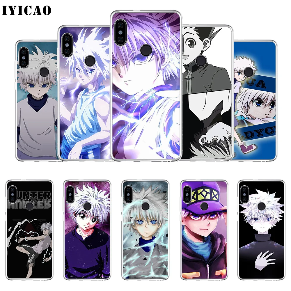 Чехол для телефона IYICAO Killua Zoldyck hunter x мягкий силиконовый чехол Xiaomi Redmi 4A 5A 6A Note 7 6 5 Pro