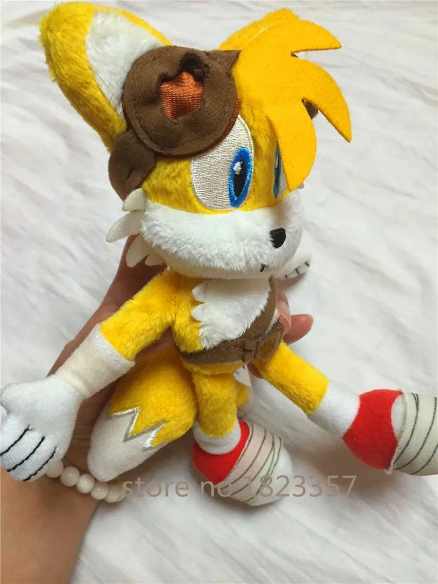 sonic boom tails plush