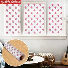 Роза с клеем стеклянная пленка ванная гостиная спальня офис детская комната солнцезащитные Непрозрачное окно фильм