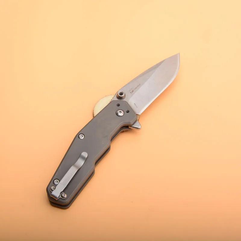 Kershaw 3810 Складной нож Открытый походный нож D2 лезвие титановая ручка охотничий выживания Тактические Карманные Ножи EDC инструменты