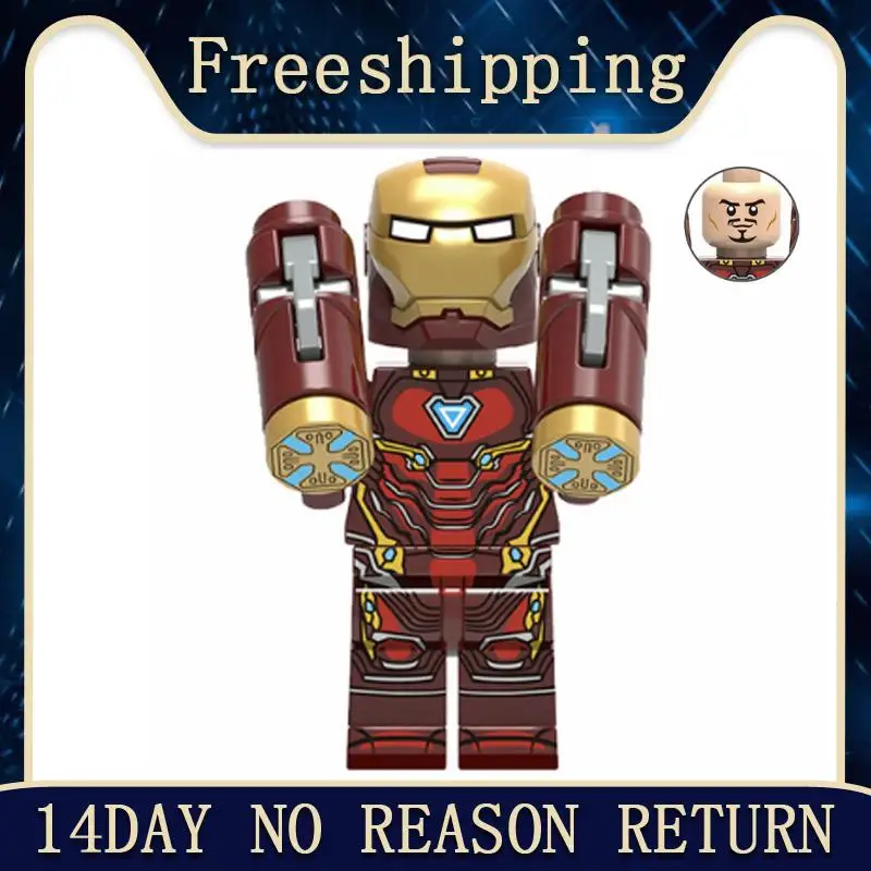 

Legoingly Super Heroes Action Figures Building Blocks Ulysses Klaw Ghost Rider Iron Man Red Skull Gift Toys Children xh973