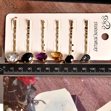 Новые модные аксессуары для женщин девушки фиолетовый, черный, желтый Великолепная Красивая лента шпилька подарок агенты