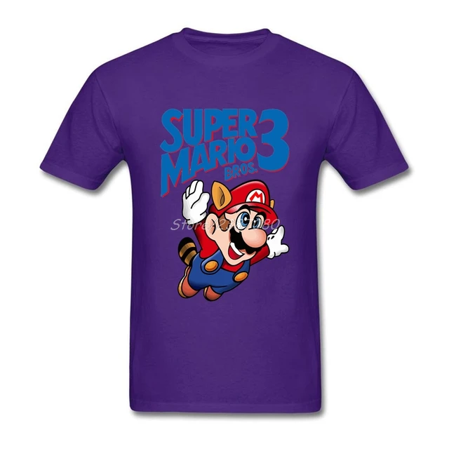 Super Mario T Shirt Short Sleeve Men T Shirt New Couple's Cotton
