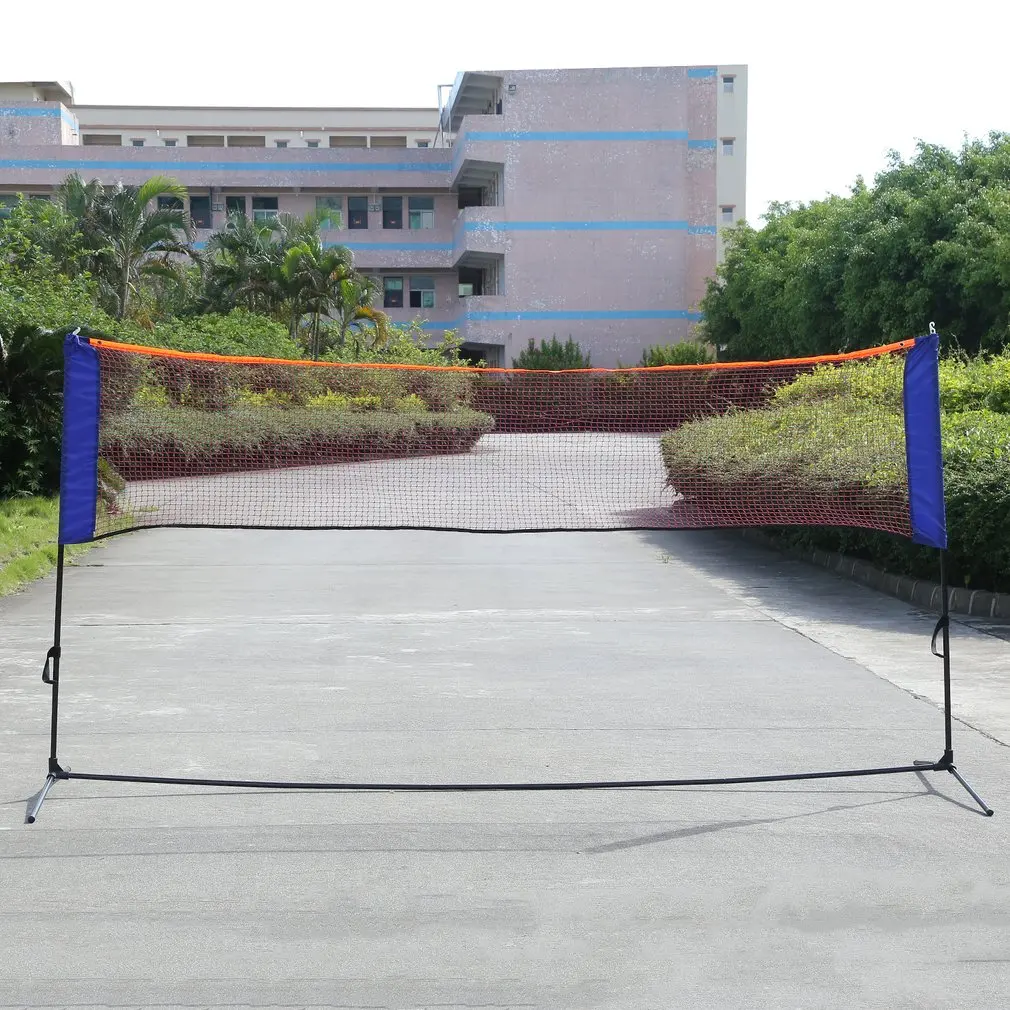 Professional Portable Badminton Beach Volleyball Tennis Training Net Adjustable Competition