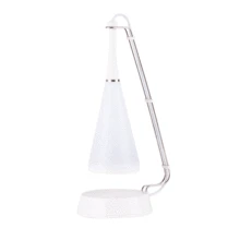 JINLE многофункциональная беспроводная bluetooth музыкальная лампа USB DC 5 V зарядка сенсорный светодиодный черный белый аудио настольная лампа c0524