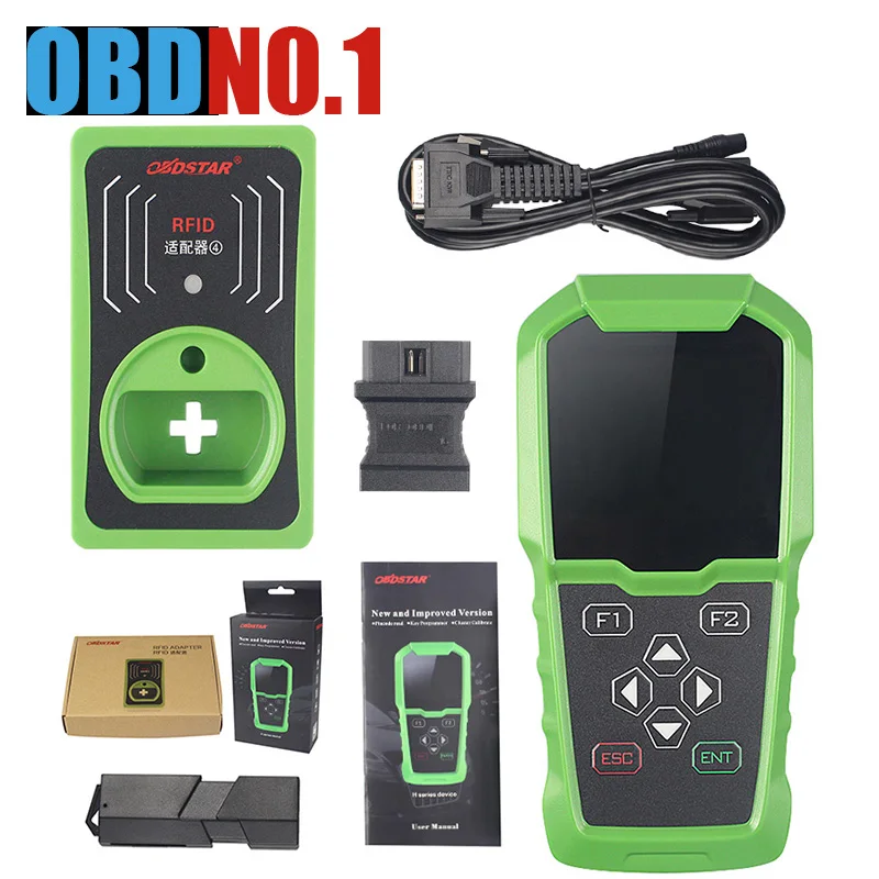 

Original OBDSTAR H110 IMMO With RFID Adapter VAG I+C for MQB VAG IMMO+KM Tool Support NEC+24C64 DHL free shipping