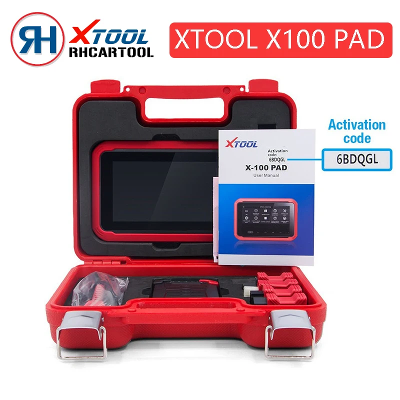 

OBD2 100% Original XTOOL X100 PAD X 100 Auto Car Key Programmer With Oil Rest Tool And Odometer Adjustment X-100 PAD