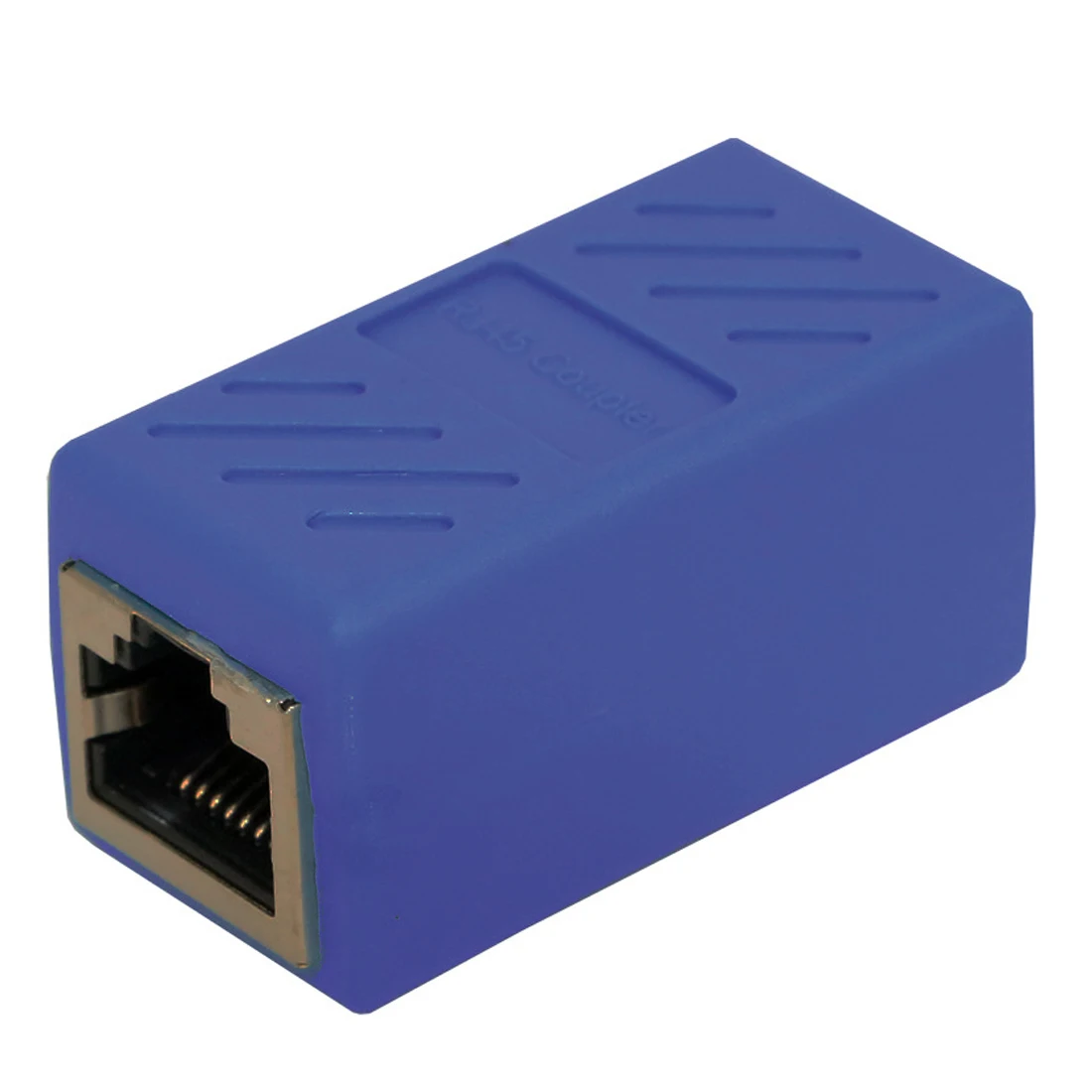 Ethernet LAN разъем Кабель-адаптер удлинитель в линии муфта RJ45 мать к матери CAT6 сети - Цвет: blue