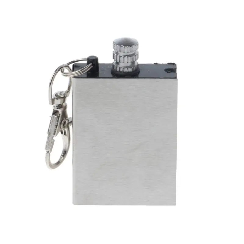 

Metal Match Lighter Striker Waterproof Fire Starter Ke chain For Camping Outdoor