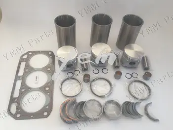 

For Yanmar engine parts 3T84 3T84HT 3D84-1 liner kit + full gasket set + bearings