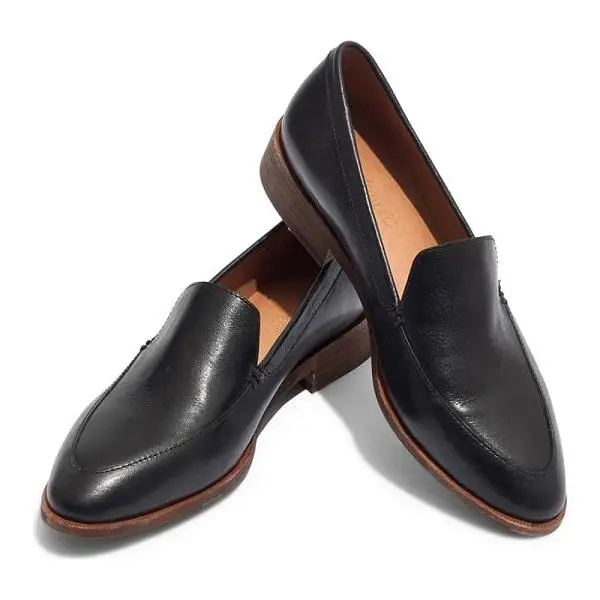 Женские повседневные туфли-лодочки на квадратном каблуке с острым носком во французском стиле; офисные туфли-оксфорды из кожи; femme chaussures; A589