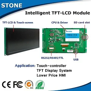 Умная Гибкая ЖК панель TFT 5 6 дюйма с последовательным интерфейсом и