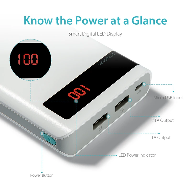 Skup 20000mAh ROMOSS Sense 6P Power Bank Dual USB przenośna bateria zewnętrzna z wyświetlaczem LED szybka przenośna ładowarka do telefonu Tablet