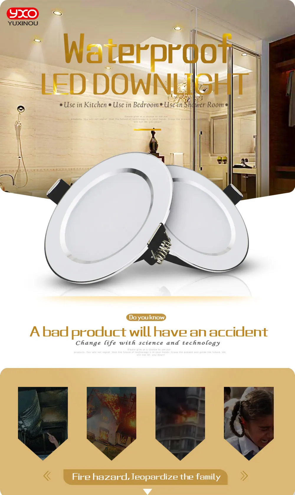 Lâmpada do Teto Pcs à Prova Água Levou Downlight Led Spot Light 15 w - 12 9 7 5 Super Bright Ac220v 110 v Rebaixado 10 d' 2 Downlight LED Downlight Spot Light 15 W