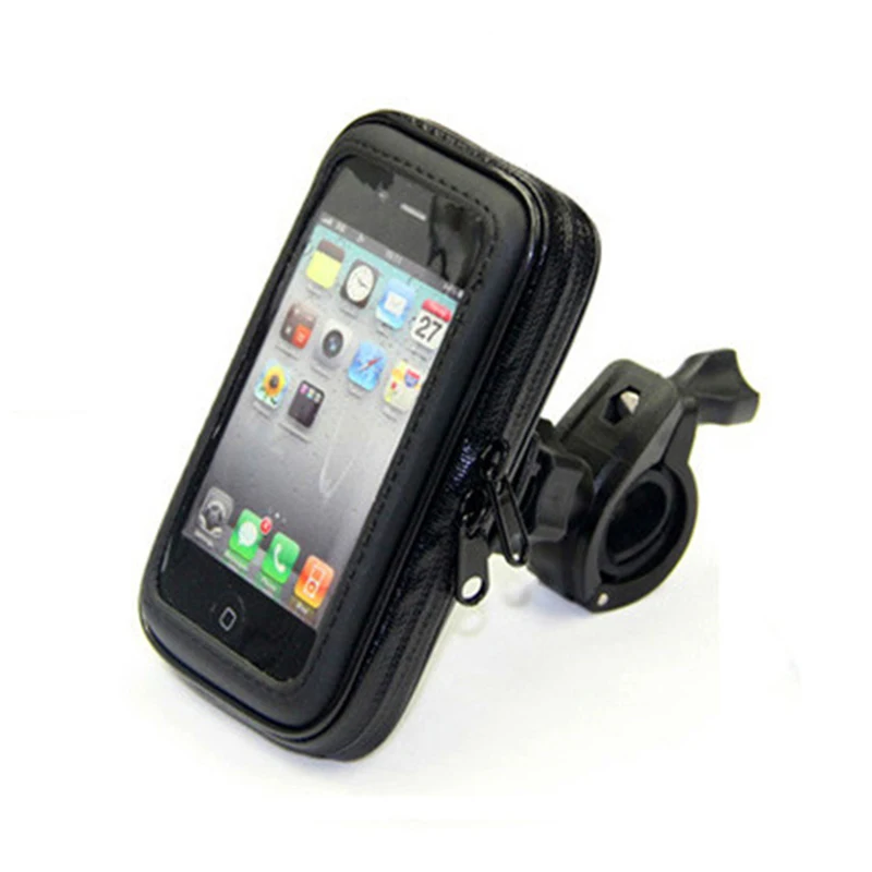 Держатель для телефона для велосипеда, мотоцикла, подставка для мобильного телефона, поддержка для iPhone 6, 6 S, 7 Plus, gps, держатель для велосипеда, водонепроницаемая сумка, Soporte Movil Moto