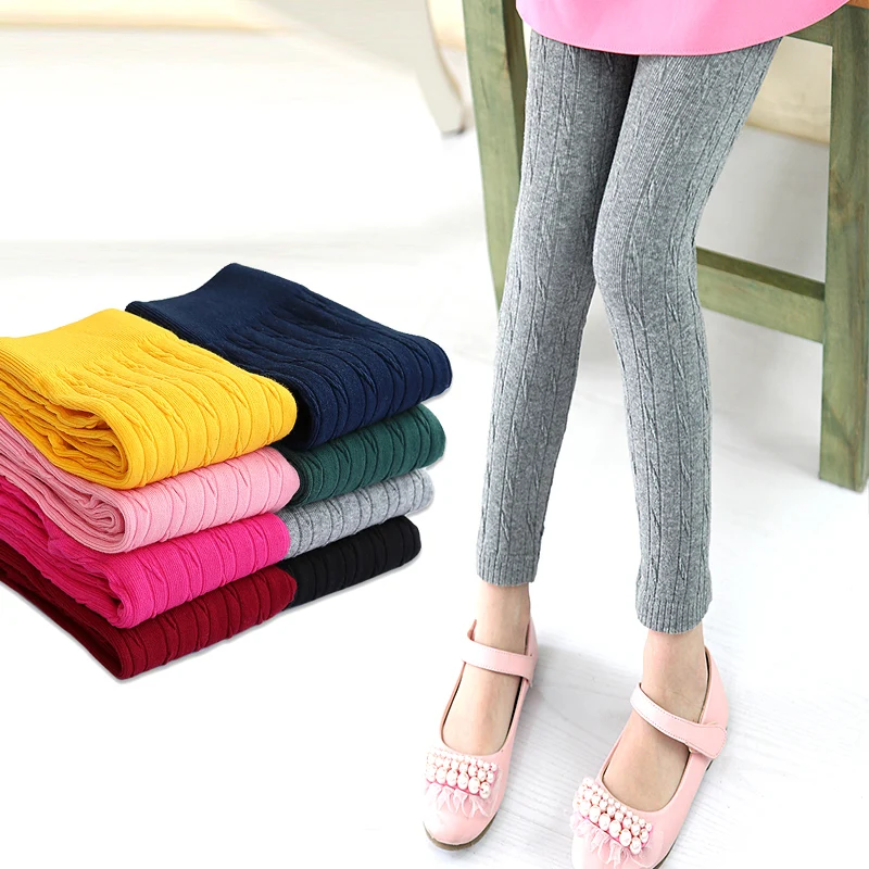 

Girls Cotton Boot Cut Trousers Kids Pants for Girls Leggings Big Size Children Autumn Wear Fall Clothes 8 10 12 14 Years Pants