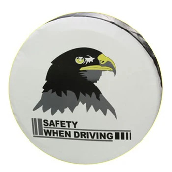 

24"-33" Inch PVC Leather Spare Wheel Tire Cover Bag Pouch Protector Case For Toyota Daihatsu Honda Suzuki Isuzu Nissan VW Taigun