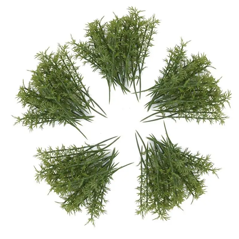 

100 pieces Plastic Model Bamboo Trees Green Scale 1:200