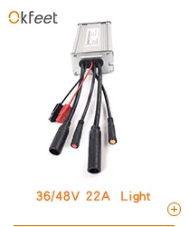 Clearance okfeet Ebike Kunteng Intelligent KT LCD5  Control Panel Display Electric Bicycle Bike Parts KT 4