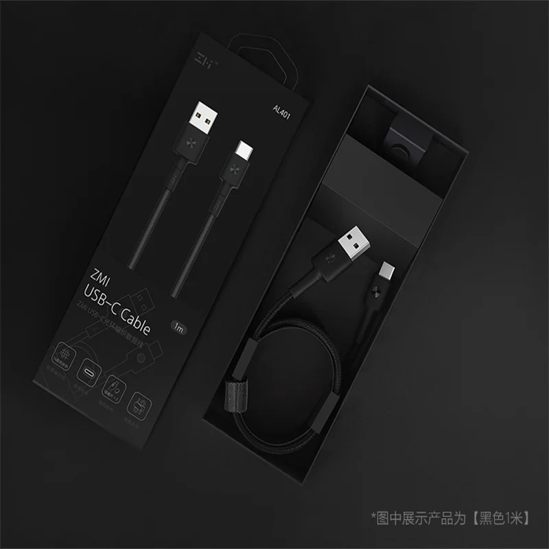 Кабель zmi usb type c, 30 см, 3 А, быстрая зарядка для samsung, huawei, xiaomi, oneplus, usb c, зарядный кабель, короткий Магнитный светодиодный, 1 м