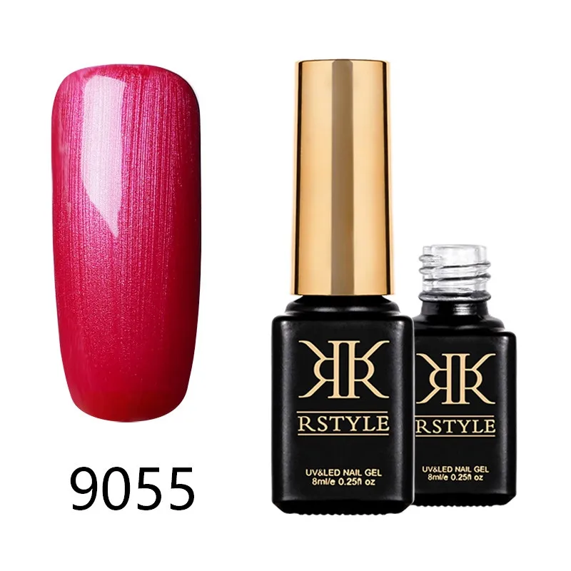 Лак для ногтей rstyle 8 мл 9031-9061 твердая цветная жидкость для снятия лака от ногтей Гель-лак УФ-гель для ногтей Гель-лак для ногтей - Цвет: SC9055
