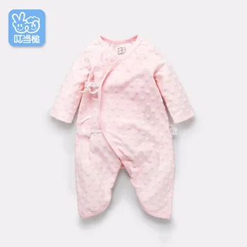 

Dinstry newborn baby romper spring autumn neon clothes 0-3 months baby butterfly pajamas