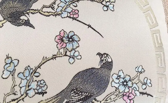 贡缎提花抱枕套4