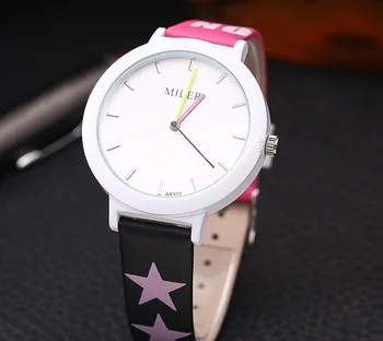 

2018 new tick dial color strap casual fashion exquisite precision high-end trend women's quartz watch