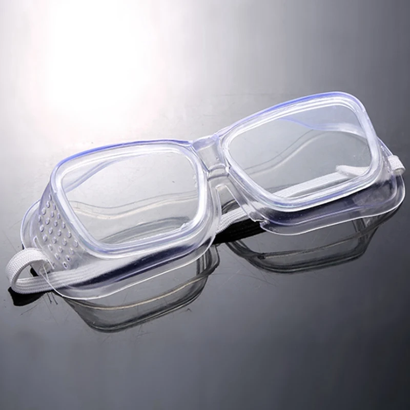 Защитные очки вентилируемые очки Защита глаз Защитная Лаборатория анти туман пыль прозрачный для промышленной лабораторной работы мягкие края очки