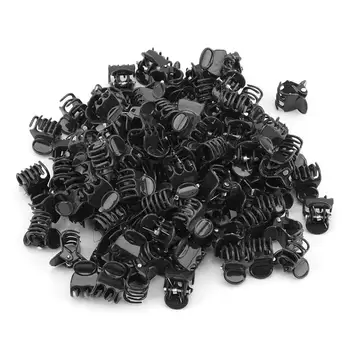 

100 Pieces Plant Clips, Orchid Clips Plant Orchid Support Clips Flower and Vine Clips for Supporting Stems Vines Grow Upright Da