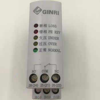 

Overvoltage and undervoltage broken phase sequence protector / three-phase power supply monitor relay ginri JVRD-380