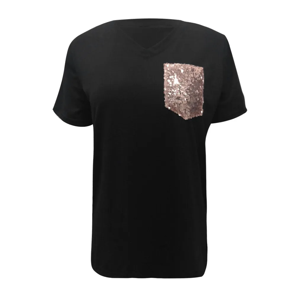 Футболка женская белая черная футболка модная простая леопардовая футболка с v-образным вырезом Свободный Топ уличная одежда