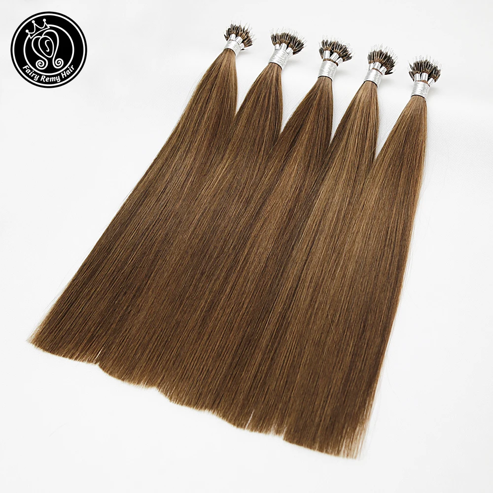 Сказочные волосы remy 16 &quot 22&quot Remy микро бусы человеческие для наращивания цвет
