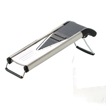 

Slicer Manual Vegetable Cutter Professional Grater Food Fruit Chopper Kitchen Gadgets With 5 Adjustable Stainless Steel Blads