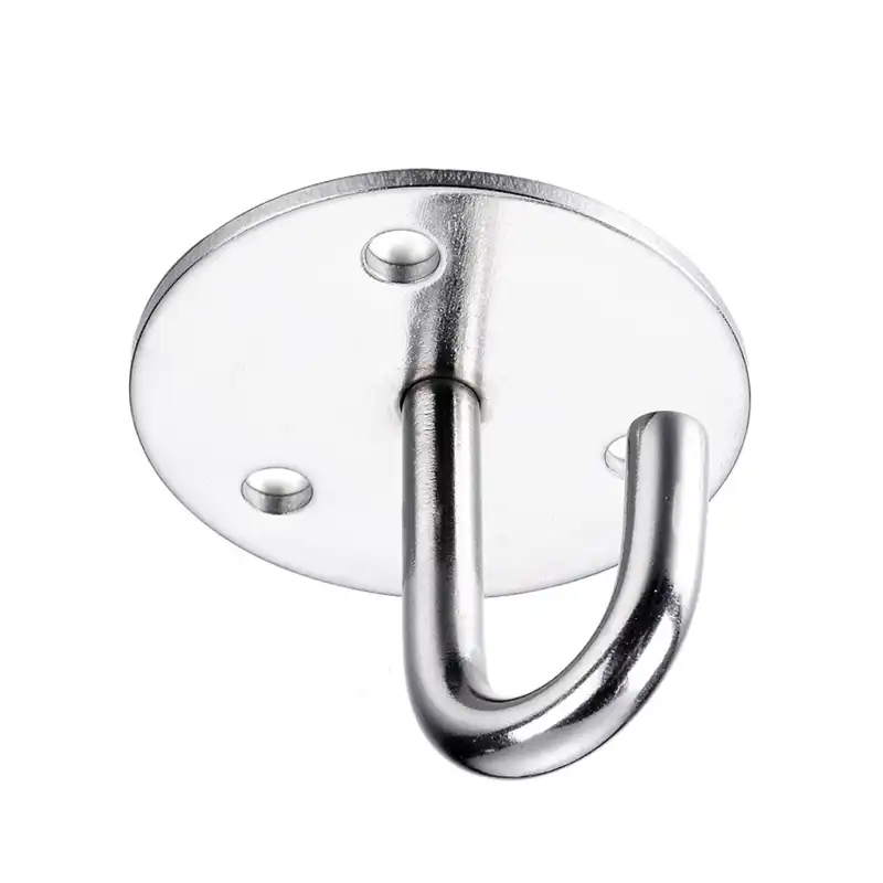 2pcs Wall Mount Ceiling Fan Hook Stainless Steel For Yoga Swings