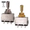 Tooyful Guitar Metal Closed 3-way Pickup Selector Tone Switch Toggle with Copper Knob for LP Electric Guitar Parts ► Photo 2/6