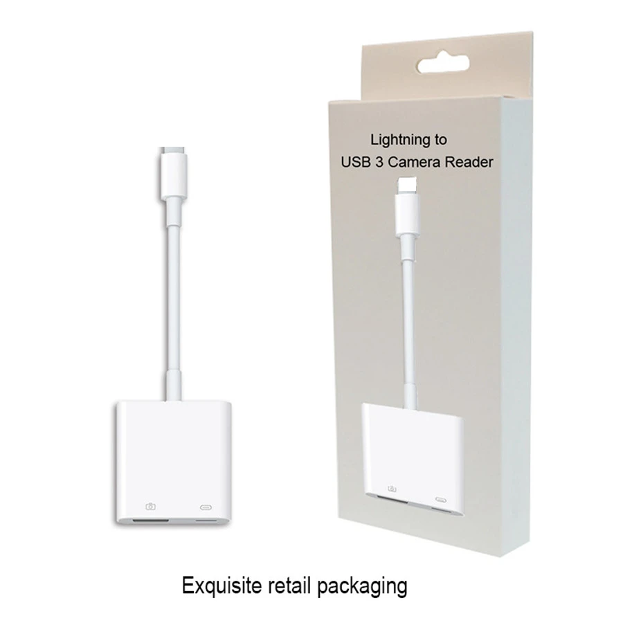 IOS Lighting splitter для OTG USB 3 камера ридер адаптер разъем комплект синхронизации данных концентратор кабель для iPhone X 8 7 6 6S Plus для IPad