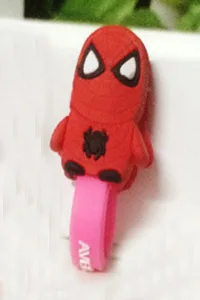 FINETOYS Железный Человек паук Бэтмен Супермен мультяшный кабель Органайзер бобин