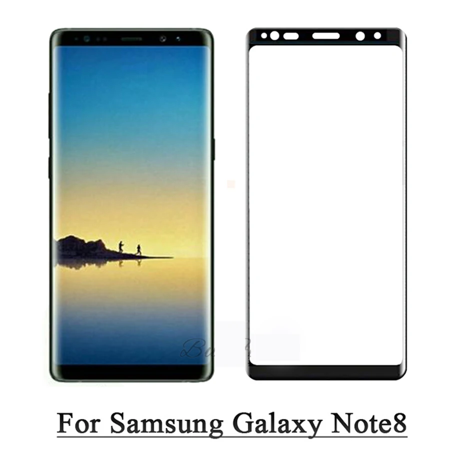 Полностью покрывающее закаленное Стекло для samsung Galaxy Note 8 SM-N950F телефон note8 чехол Экран протектор для samsung Galaxy Note8 Стекло