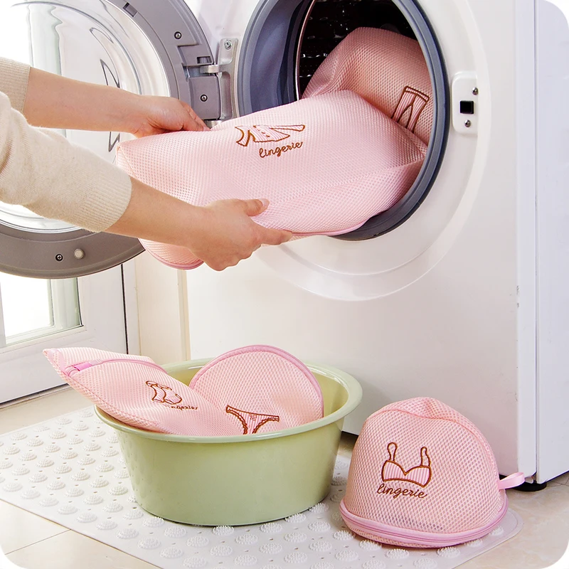 Laundry Mesh Bag Delicate Bra Net Washing Machine Baby Clothes Undies Clean href 