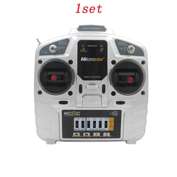

1set MC6C Transmitter 2.4G 6CH Remote Controller MC6RE Mini Receiver for RC Airplane 6A6B Model Cars Boats Radio System Control