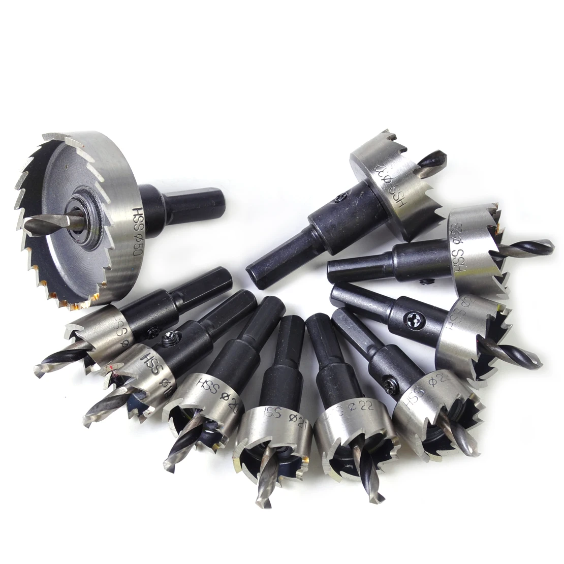 LETAOSK 28mm 32mm 50mm HSS Steel Saw Tip Tipped Drill Bit Hole Cutter