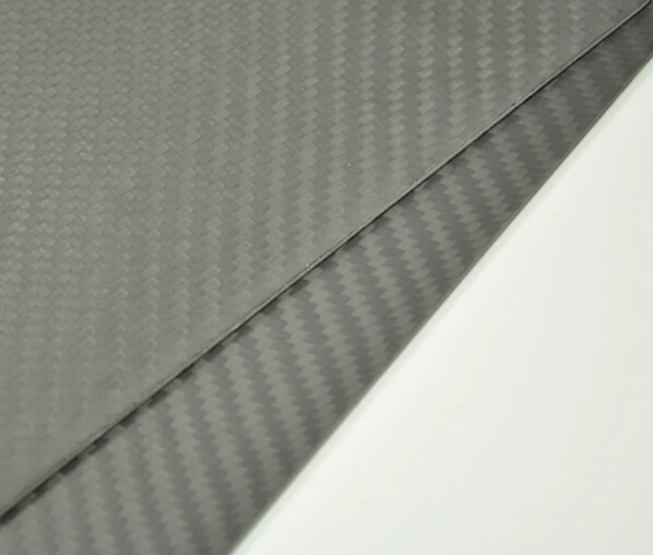 1pc 1 6mm Thick Matte Surface Carbon Fiber plate panel sheet Multi size