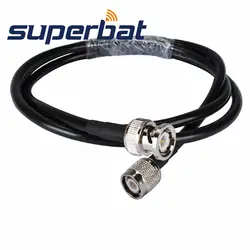 Superbat Pigtail кабель BNC штекер TNC штекер RG58 50 см удлинитель в сборе
