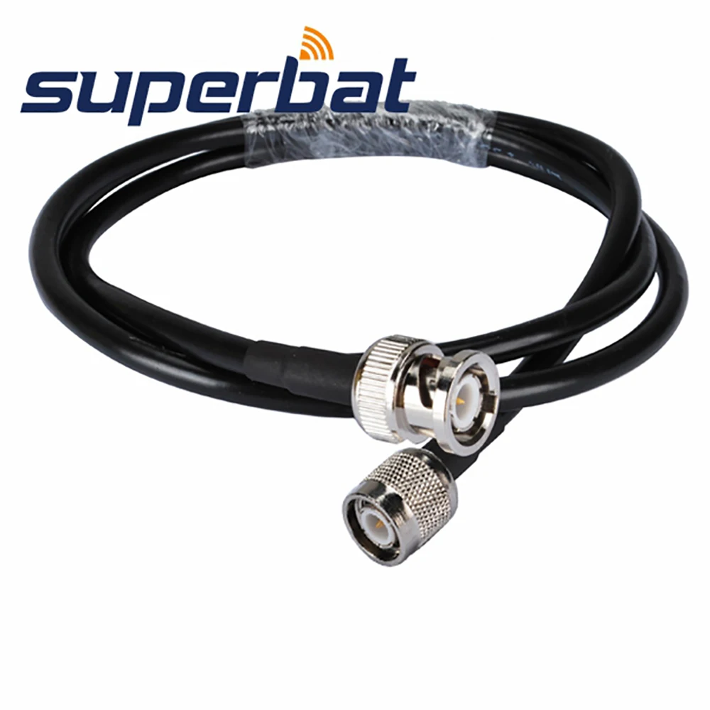 Кабель-удлинитель Superbat с разъемом BNC и штекером TNC RG58 50 см | Мобильные телефоны