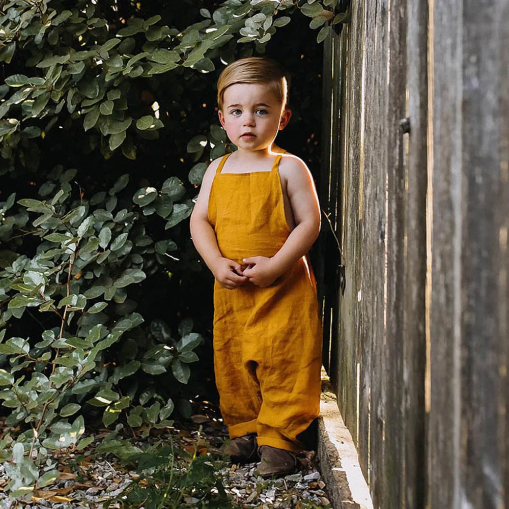 

2019 The New Fashion Baby Girls Clothes Solid Overalls Trousers Toddler Infant Solid Overall Pants Romper Jumpsuit Clothes