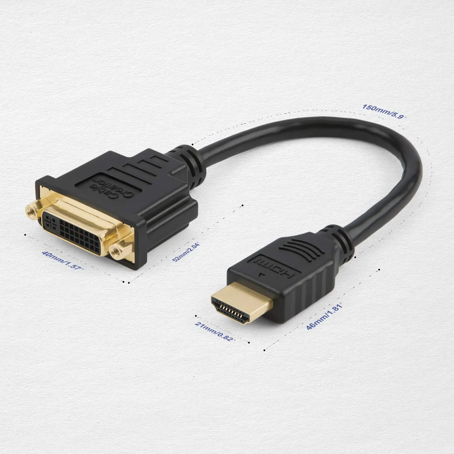 Кабель HDMI DVI двунаправленный штекер DVI(24 + 1) гнездовой адаптер 1080P конвейер 3D 0 15 м