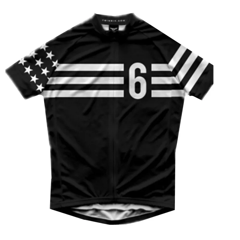 Retro Cycling Jersey Twin Six 6 funny men Road Mtb Cycling shirt Bicycle Short sleeve Maillot Ciclismo Bike sportswear clothing